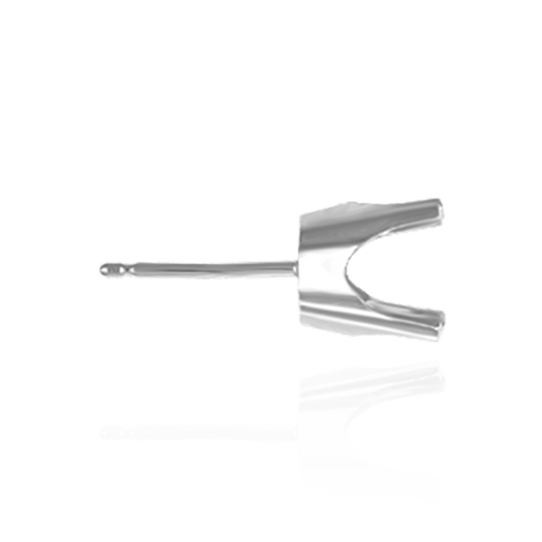 ITI NYC Round Four Prong Quality Weight Earrings