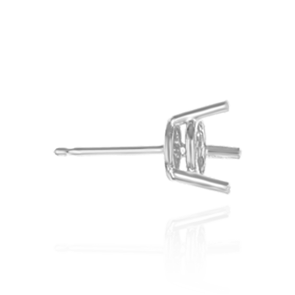 ITI NYC Round Three-Prong Basket Earrings