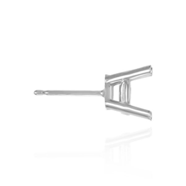 ITI NYC Round Four Prong Heavy Weight Basket Earrings