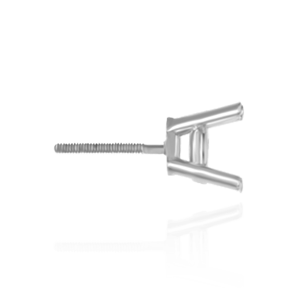 ITI NYC Round Four Prong Heavy Weight Basket Earrings