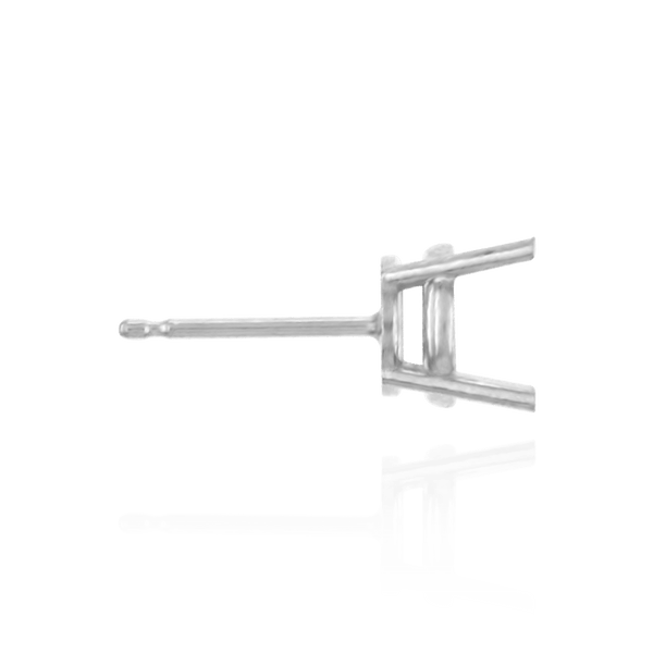 ITI NYC Round Four Prong Medium Weight Basket Earrings