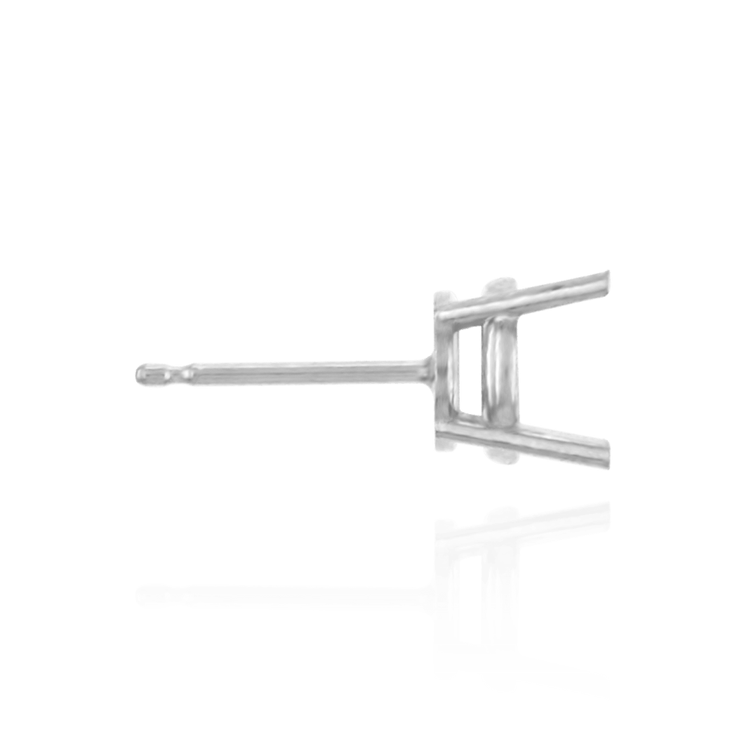 ITI NYC Round Four Prong Medium Weight Basket Earrings