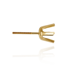 Load image into Gallery viewer, 14K Gold ITI NYC Round Six Prong Earrings
