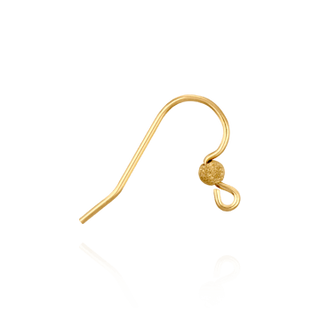 ITI NYC Shepherd Hook with 3 mm Stardust Bead (21 x 8 mm)