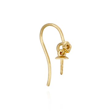 ITI NYC Accented Shepherd Hook with 4 mm Cup (19 x 10 mm)