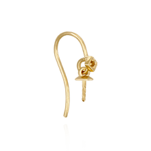 Load image into Gallery viewer, ITI NYC Accented Shepherd Hook with 4 mm Cup (19 x 10 mm)
