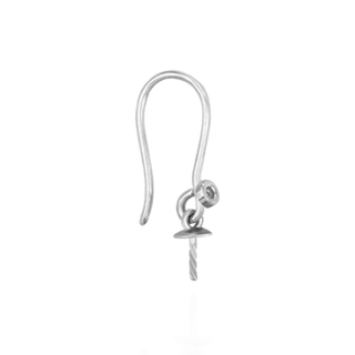 ITI NYC Accented Shepherd Hook with 4 mm Cup (23 x 9 mm)