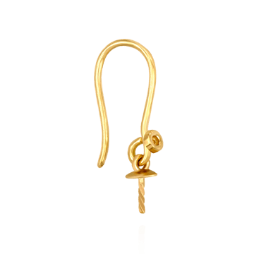 ITI NYC Accented Shepherd Hook with 4 mm Cup (23 x 9 mm)