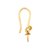 ITI NYC Accented Shepherd Hook with 4 mm Cup (23 x 9 mm)
