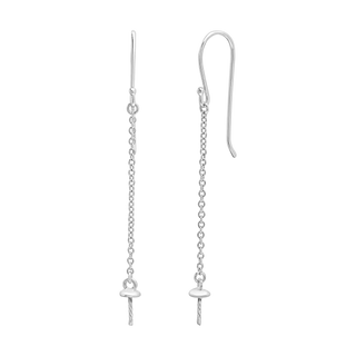 ITI NYC U Threader Earring with 3.8 mm Cup (48 x 8.6 mm)