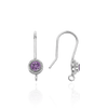 ITI NYC Ear Wires (.027" with 4mm CZ Included)
