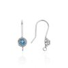 ITI NYC Ear Wires (.027" with 4mm CZ Included)