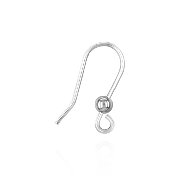 ITI NYC Shepherd Hook with 3 mm Bead (15 x 10 mm)