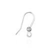 ITI NYC Shepherd Hook with 3 mm Bead (15 x 10 mm)