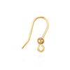 ITI NYC Shepherd Hook with 3 mm Bead (15 x 10 mm)