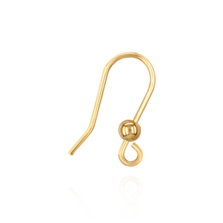 ITI NYC Shepherd Hook with 3 mm Bead (15 x 10 mm)