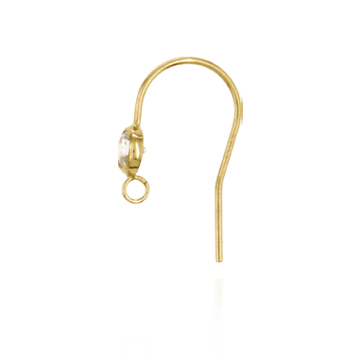 ITI NYC Shepherd Hook with CZ Included (19 x 10 mm)