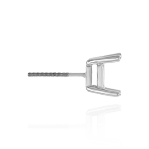 ITI NYC Square Four Prong Basket Earrings