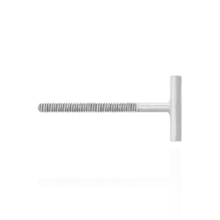ITI NYC Threaded (Screw) Ear Post with Bar (.034" x 7/16")