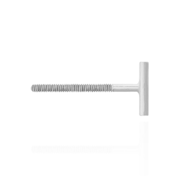 ITI NYC Threaded (Screw) Ear Post with Bar (.034" x 7/16")