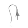 ITI NYC Shepherd Hook with 6 mm Cup (23 x 10 mm) (Pearl Not Included)