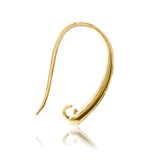 ITI NYC Shepherd Hook with 6 mm Pearl Cup (19 x 12 mm)