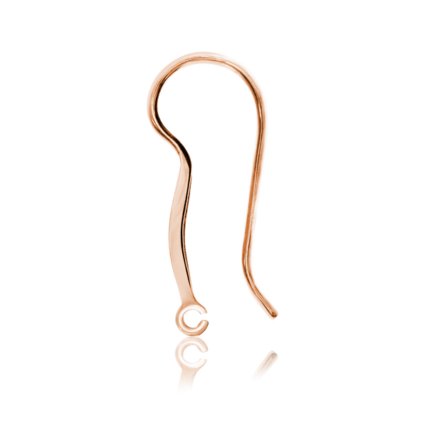 ITI NYC Shepherd Hook with 6 mm Pearl Cup (23 x 9 mm)