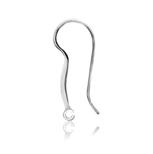 ITI NYC Shepherd Hook with 6 mm Pearl Cup (23 x 9 mm)