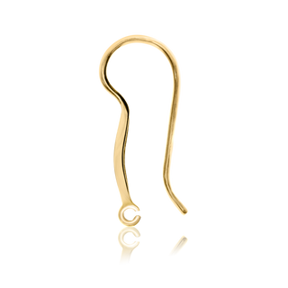 ITI NYC Shepherd Hook with 6 mm Pearl Cup (23 x 9 mm)