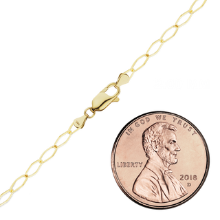 Finished Extension Necklace in 14K Yellow Gold