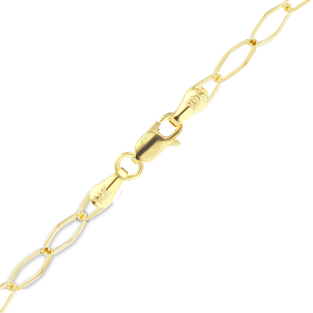 Finished Extension Bracelet in 14K Yellow Gold