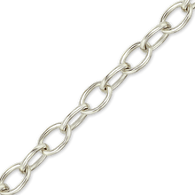 Load image into Gallery viewer, Bulk / Spooled Elongated Cable Chain in Brass (3.00 mm)
