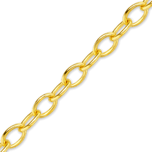 Load image into Gallery viewer, Bulk / Spooled Elongated Cable Chain in Brass (2.00 mm)
