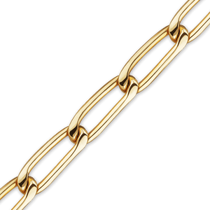 Bulk / Spooled Elongated Curb Chain in 14K Gold-Filled (2.90 mm - 5.10 mm)