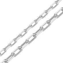 Load image into Gallery viewer, Bulk / Spooled Elongated Diamond Cut Cable Chain in Sterling Silver (1.80 mm - 2.50 mm)
