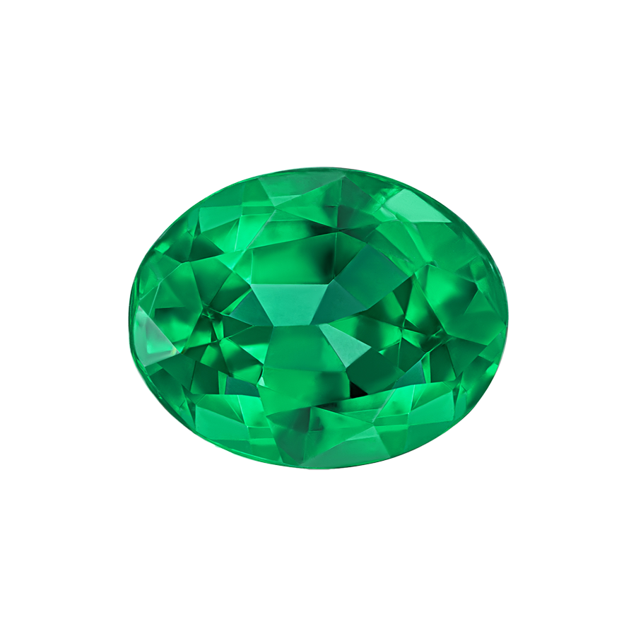 Oval Emerald - May Birthstones