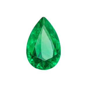 Pear Shape AAA Natural Emerald - May Birthstones