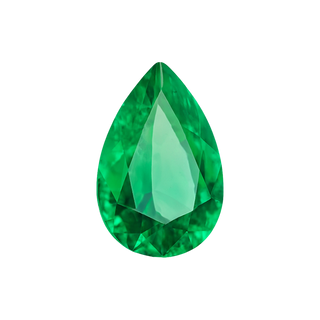 Pear Shape AAA Natural Emerald - May Birthstones