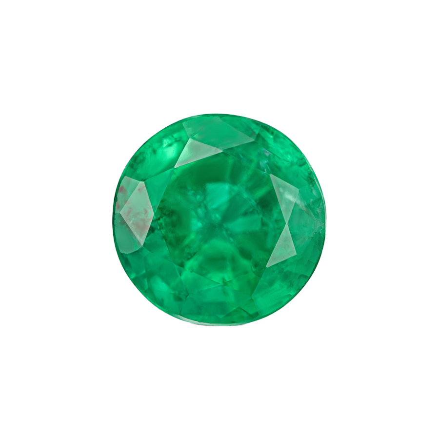 Round Emerald - May Birthstones