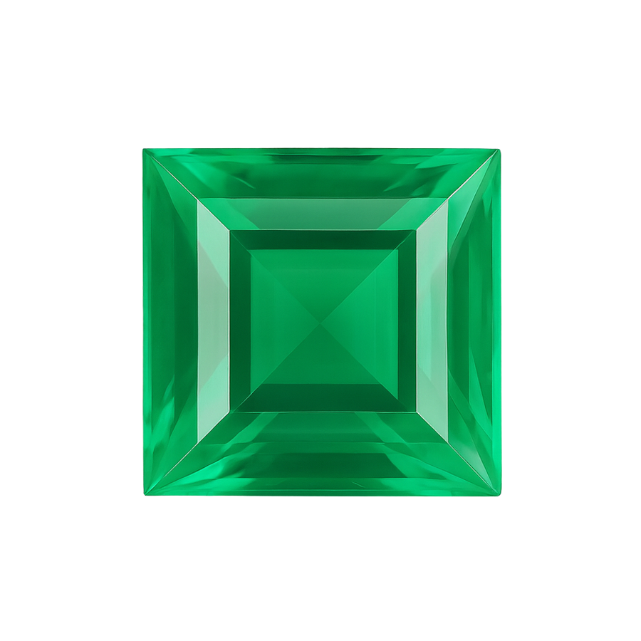 Square Emerald - May Birthstones