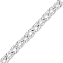 Load image into Gallery viewer, Bulk / Spooled Fancy Round Cable Chain in Sterling Silver (2.40 mm - 3.80 mm)
