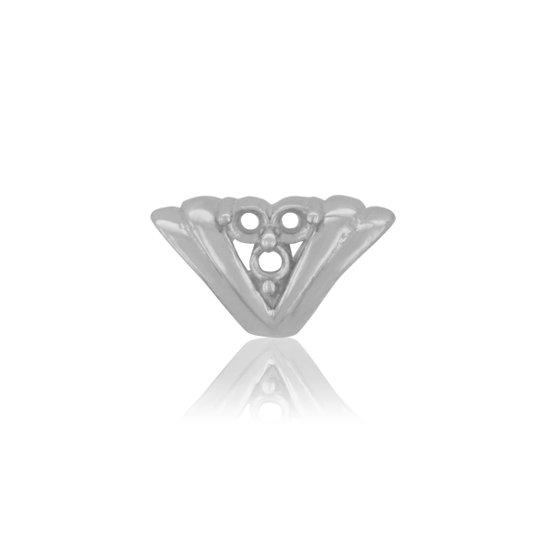 ITI NYC 3 Stone Accented Bail (6.0 mm)