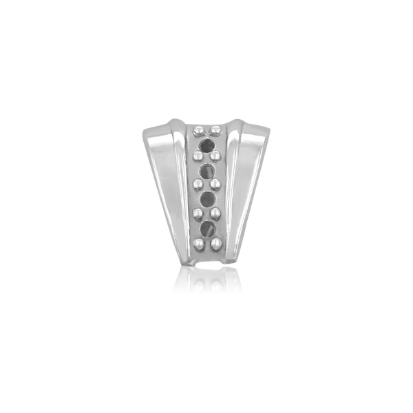ITI NYC 4 Stone Accented Fluted Bail (6.5 mm - 10.0 mm)