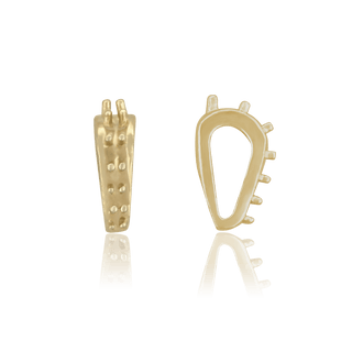 ITI NYC 6 Stone Accented Bails (6.5 mm)