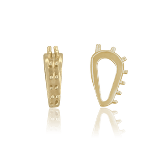 ITI NYC 6 Stone Accented Bails (6.5 mm)