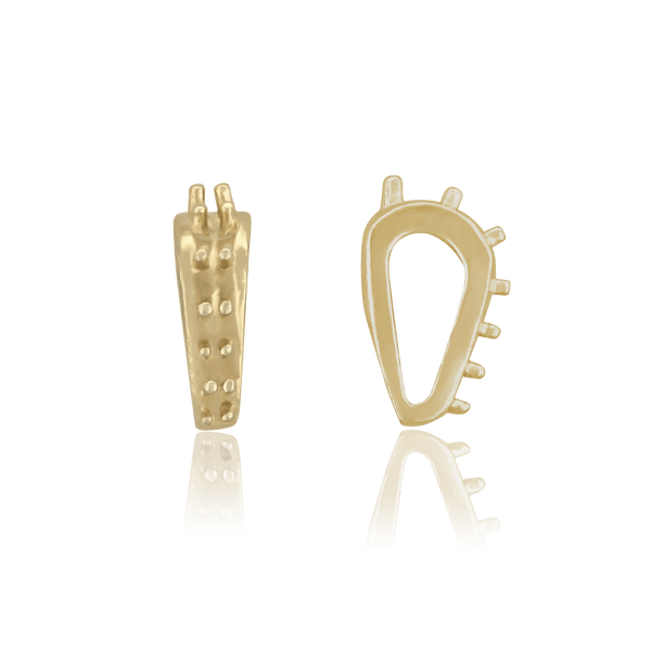 ITI NYC 6 Stone Accented Bails (6.5 mm)