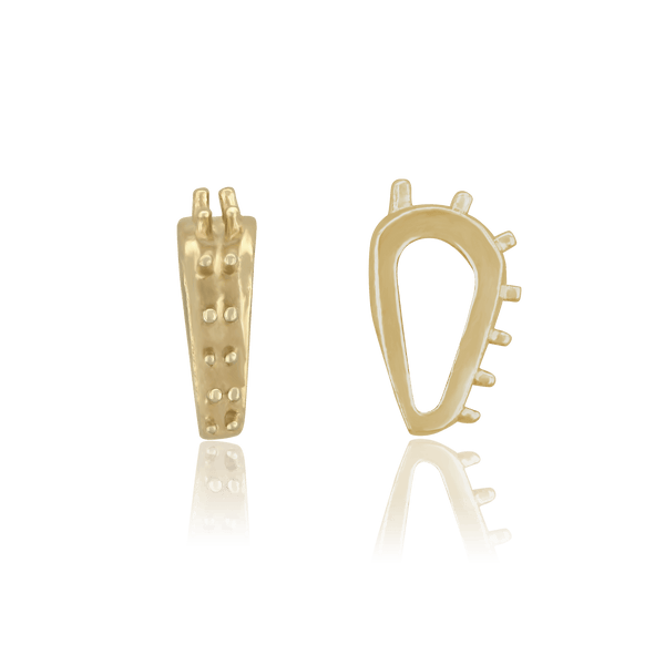 ITI NYC 6 Stone Accented Bails (6.5 mm)
