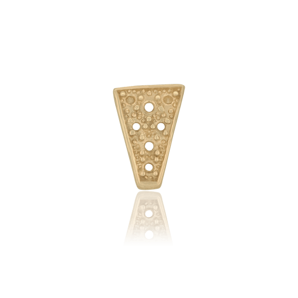 ITI NYC 5 Stone Accented Bails with Textured Surface (6.5 mm - 9.0 mm)
