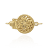 ITI NYC Round Filigree Pearl Clasp (9 mm)