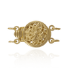 ITI NYC Round Filigree Pearl Clasp for Double Strand (9 mm)